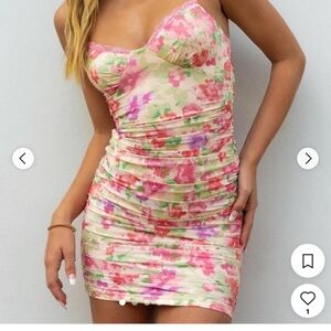 Princess Polly Floral Print Bodycon Dress